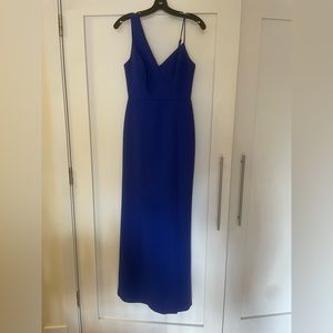 Royal blue BCBG formal gown